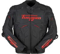 Furygan Raptor Evo 2, chaqueta de cuero XXL male Negro/Rojo