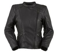 Furygan Sandy Chaqueta de cuero para mujeres, negro, Talla L