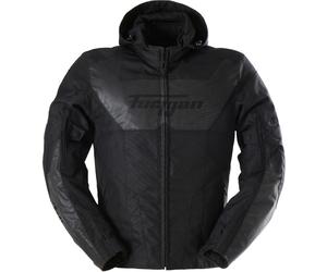 Furygan Shard HV Chaqueta textil de motocicleta, negro-gris, tamaño XL para Hombres