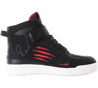 Furygan Tarmac D3O Zapatillas de motociclismo, negro/rojo, Talla 42