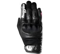 Furygan TD12 EVO perfor ated Guantes de moto para mujer, negro-blanco, tamaño M