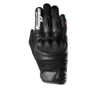 Furygan TD12 EVO perfor ated Guantes de moto para mujer, negro-blanco, tamaño XL
