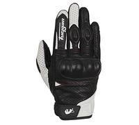 Furygan TD21 Vented Guantes de Moto para Hombre - Palma 100% Cuero y Perforada - Guantes de Verano - Ventilación Óptima - Protección de Nudillos D3O - Diferentes Tallas.