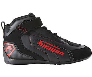Furygan V3 Zapatos de motocicleta, negro-rojo, tamaño 38 para Hombres