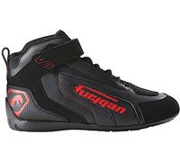 Furygan V3 Zapatos de motocicleta, negro-rojo, tamaño 47 para Hombres