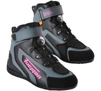 Furygan V4 Easy D3O Vented Lady-Zapatos de Moto para Mujer-Confort, protección Reforzada en los Tobillos, máxima Seguridad, Comodidad y ventilación, Negro, Rosa, 40 EU