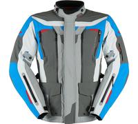 Furygan Voyager 3C Chaqueta textil para motocicleta, azul/gris, Talla L
