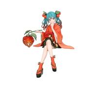 FuRyu Corporation -Hatsune Miku - Figura de tapón de Fideos -Flower Fairy Winter Cherry-