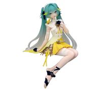 Furyu hatsune miku - figura de tapón de fideos - canary bird ver. (5.