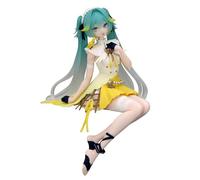 Furyu Hatsune Miku - Figura de tapón de fideos - Canary Bird Ver. (5.5 pulgadas)