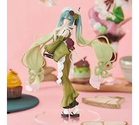 Furyu Hatsune Miku: Matcha Parfait Sweet Sweets Series Figura, multicolor