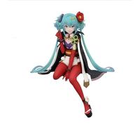 Furyu Hatsune Miku Noodle Stopper Figura - Versión Camelia Hada Flor - Figura coleccionable de anime de 5.9 pulgadas para fanáticos adultos