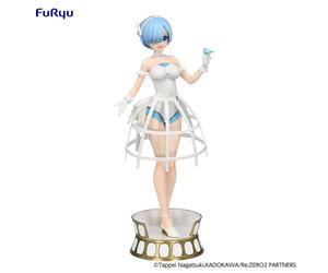 Furyu re: zero exceed creative pvc statue rem cage dress 22 cm