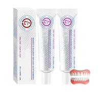 Furzero - Kit de silicona para prótesis dentales, cojín adhesivo termoplástico, adhesivo para prótesis dentales, adhesivo para dentaduras dentales, kit de moldeo de dentaduras postizas suaves (2
