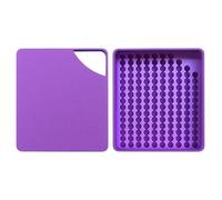 Fuse Bead Tray, Organizer Sorting Board, Bead Picking Tool, Craft Storage Plate, for Classroom Home Office Workbench Party Birthday Adults Beginners Craft Use 3.55x3.15x0.58 Inches