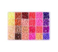 Fuse Beads Kit - 24 Color Iron Melting Beads Set, 5mm 2000PCS DIY CraftBeads for Creative Art Projects | Handmade Bead Set for Kids, Teens, Adults, Classroom, School, Home, Hobby, Summer Camp Use