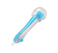 Fuse Beads Pen - Transparent Large Capacity Bead Dispenser Tool for DIY Craft Projects | Easy Load Beading Applicator with Keychain Making, Suitable for Kids Home School Holiday Indoor, 5.9 × 0.98inch