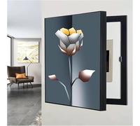 Fuse Box Cover, Electric Meter Box Decorative Painting Decoration Creative Hanging Picture Wall Mounted Fuse Box Cover Cabinet Decoration(Size:35x45cm,Color:H)(D,60x80cm)