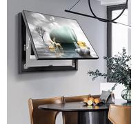 Fuse Box Cover, Electric Meter Box Decorative Painting Electrical Panel Cover With Hydraulic Rod Supports Electric Meter Counters Decoration Cover(Size:70x50cm,Color:E)(C,70x50cm)