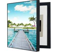 Fuse Box Cover, Electric Meter Box Decorative Painting Hide Paintings Wall Decoration Power Box Cover Switch Box Canvas Poster Paintings(Size:35x45cm,Color:I)(H,50x70cm)