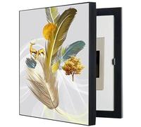 Fuse Box Cover, Meter Box Decorative Painting Wall Mounted Electrical Panel Cover Multifunctional Removable Electric Meter Cover Box Creative Switch Box(Size:35x45cm,Color:H)(G,50x70cm)