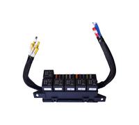Fuse Relay Box Pre-Wired Fuse and Relay Box with 6 Relays and 11 Way ATC/ Relay Fuse Box for Automo