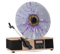 FUSE Wrap Vertical Record Player With Bluetooth In/Out. Fm Radio. And Buil NUEVO