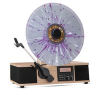 FUSE Wrap Vertical Record Player With Bluetooth In/Out. Fm Radio. And Buil NUEVO