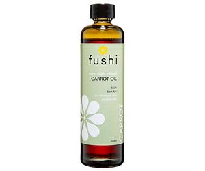 Fushi Aceite de zanahoria 100 ml | Prensado en fresco| Rico en beta caroteno, vitaminas A, B, C, D y E y ácidos grasos esenciales, lo mejor para daños al sol, piel parqueada y líneas finas | Fabricado en el Reino Unido