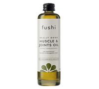 Fushi Aceite muscular y articulaciones, 100 ml, ideal para lesiones deportivas y dolor muscular, para todo tipo de piel, aceite relajante, refrescante y rejuvenecedor, ético, vegano, fabricado en el Reino Unido