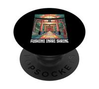 Fushimi Inari Shrine Kyoto Japón Kanji Travel Souvenir Anime PopSockets PopGrip Adhesivo