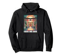 Fushimi Inari Shrine Kyoto Japón Kanji Travel Souvenir Anime Sudadera con Capucha