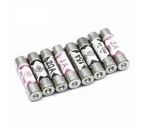 Fusible 10 Uds fusibles británicos BS1362 6 * 25 fusible de cerámica antidisturbios arena relleno 6x25mm 1A 2A 3A 5A 10A 13A 15A 20A 240V(15A)