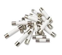 Fusible 10 uds/lote fusible de cerámica soplado rápido 5mm x 20mm 6x30mm T 0.5A 1A 2A 3A 6A 8A 10A 13A 15A 20A 30A 250V coche puro horno microondas(3.15a,6MMx 30MM)