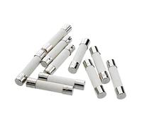 Fusible 10 unids/lote a vender 5 * 20mm 6 * 30mm fusibles Flink 5x20 6x30mm 25 0V 0,5 1 2 3 4 6 8 15 20 30 un fusible de cerámica respaldo AMP(5x20,20A)