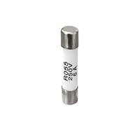 Fusible 100 Uds. Tubos fusibles rápidos 5x25mm 0,5a 1A 2A 6A 8A 10A 15A 16A 250V tubos fusibles de cerámica Mini fusible Solar horno microondas fusible(8A)