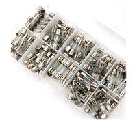 Fusible 100pcs 1A 2A 3A 4A 5A 6A 8A 10A 13A 15A 250V Fusible de cerámica 5mm x 20mm Lento golpe T