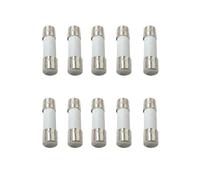 Fusible cerámico de acción rápida, 10 unidades/lote Fusibles tubulares de acción rápida 5x20 mm Fusible tubular cerámico 250 V 5 A A 20 A (5 A)(5A)