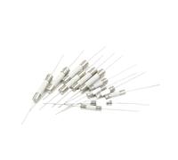 Fusible cerámico para red doméstica 10 piezas con pasador 0,5/1/2/2,5/3/3,15/4/5/6/6,3/8/10/12/15/20/25/30A 250V 5 * 20MM Fusible de soplado con patas(4A)