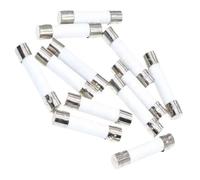 Fusible de cerámica de tubo de soplado rápido de 5x20 6x30 mm 250V 0.25A -30A AMP(6.3A,5x20mm,10PCS)