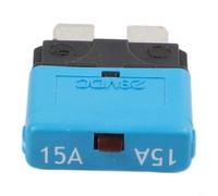Fusible de disyuntor 12 V 24 V reajustable 5A-30 A térmico automático para RV automotriz marino, SAE J553 J1171 compatible con ATC tipo (15 A)