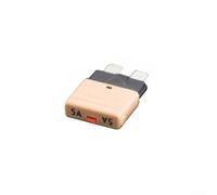 Fusible de disyuntor ATC reajustable de 12 V 24 V CC recuperación automática después de sobrecarga para sistemas eléctricos de carreras y barcos automotrices (5 A)