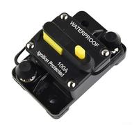 Fusible de disyuntor de 12 V 48 V 300 amperios con interruptor de reinicio manual para uso automotriz y marino en entornos hostiles (100 A)