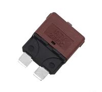 Fusible de disyuntor de cuchilla ATC, térmico reajustable de 12 V/24 V CC, protección automotriz y marina, reinicio manual de 5 A a 30 A, compatible con ATC estándar (10 A)