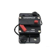 Fusible de disyuntor de reinicio manual impermeable para 12 V 24 V CC con alta calificación de corriente para uso automotriz (150 A)