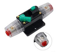 Fusible de interruptor de circuito de 12 V 48 V CC 10 A 100 A para coche y barco con botón de arranque manual impermeable (100 A)