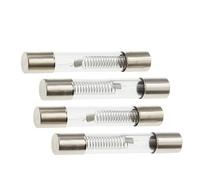 Fusible de tubo de vidrio de 6x40 mm, 0,65 A, 0,7 A, 0,75 A, 0,8 A, 0,85 A, 0,9 A, 1 A, 5000 V, 700 mA, alta presión, 5 unidades(1A,10PCS)