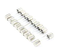 Fusible de tubo vidrio soplado rápido, 10 Uds., 5x20mm, 250V F0.1A 0.2A .5A 1. 2. 3A 3.15A 4A 6A 7A 8A 10A 12A 20A 30A(5A)