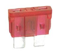 Fusible plano coche 10amp 19x19mm rojo