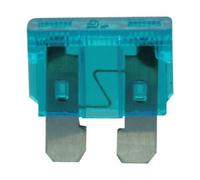 Fusible plano coche 15amp 19x19mm azul